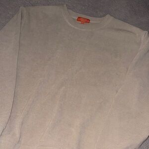 Men's Beige Crewneck Sweater